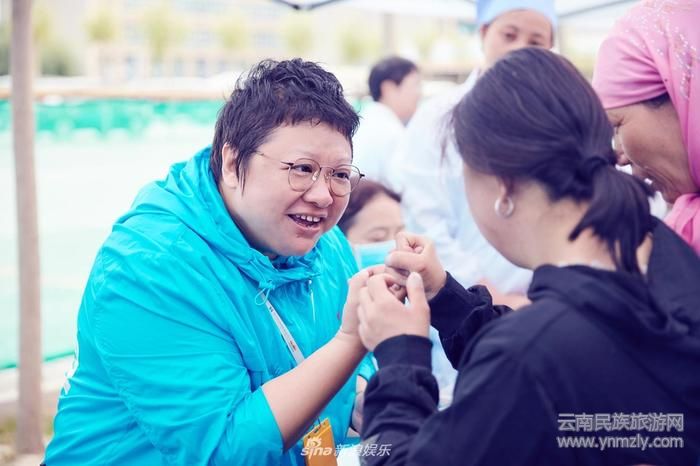 韓紅在現(xiàn)場(chǎng)