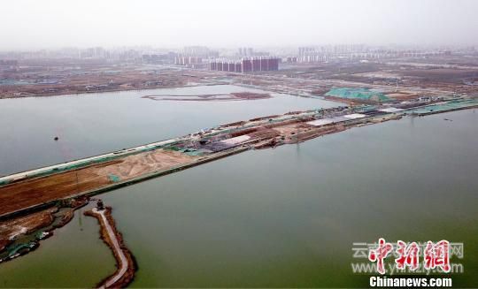 我國首條湖底隧道管廊合建工程湖底部分全線合攏